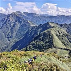 伊予富士山頂にて